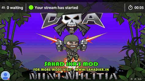 mini militia sahad ikr mod